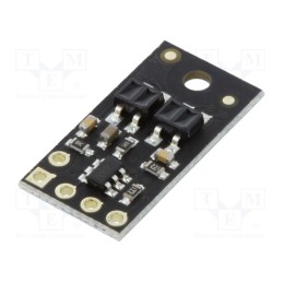 1 pcs x POLOLU - QTR-HD-02RC REFLECTANCE SENSOR ARRAY - Sensor: distance, reflective, 2.9÷5.5VDC, digital, Ch: 2, 10.2x20mm
