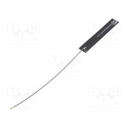 1 pcs x 2J - 2JF1224P-015MC137-UFL_ TRALO - Antenna, 2G,3G,4G,GSM,LTE, 2.2dBi,2.7dBi,4.1dBi, 90x14x0.2mm