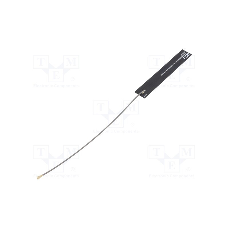 1 pcs x 2J - 2JF1224P-015MC137-UFL_ TRALO - Antenna, 2G,3G,4G,GSM,LTE, 2.2dBi,2.7dBi,4.1dBi, 90x14x0.2mm