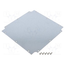 1 pcs x HAMMOND - 1554WPL - Mounting plate, steel, HM-1554W,HM-1554W2,HM-1554WA,HM-1554WA2