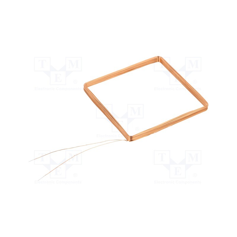 1 pcs x SR PASSIVES - CP-790UH-50-50-3 - Antenna, RFID, 125kHz, Body dim: 53x53x3.4mm, 790uH