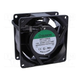1 pcs x SUNON - SF11580A1083HBL.GN - Fan: AC, axial, 115VAC, 80x80x38mm, 52m3/h(±7%), 36.5dBA, 2850rpm