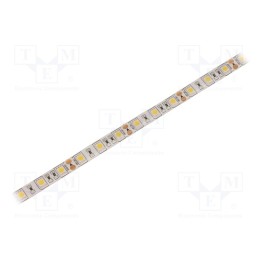 1 m x WISVA OPTOELECTRONICS - HH-S60F010-5050-12 NW WHITE PCB IP65 - LED tape, white neutral, 5050, 12V, LED/m: 60, 10mm, white 
