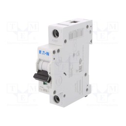 1 pcs x EATON ELECTRIC - PL6-B10/1 - Circuit breaker, 230/400VAC, Inom: 10A, Poles: 1, Charact: B, 6kA