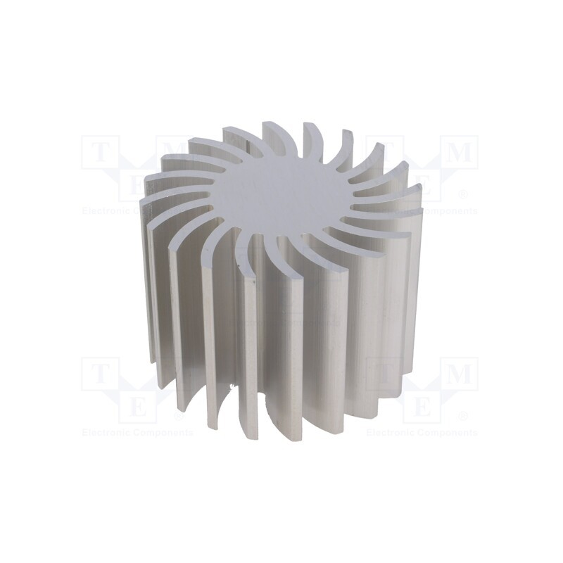1 pcs x FISCHER ELEKTRONIK - SK57150AL - Heatsink, LED, Ø: 70mm, H: 50mm