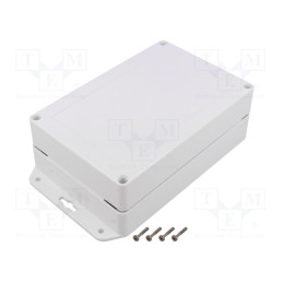 1 pcs x KRADEX - ZP180.120.60SUB TM ASA - Enclosure: multipurpose, X: 180mm, Y: 120mm, Z: 60mm, ZP, ASA, white