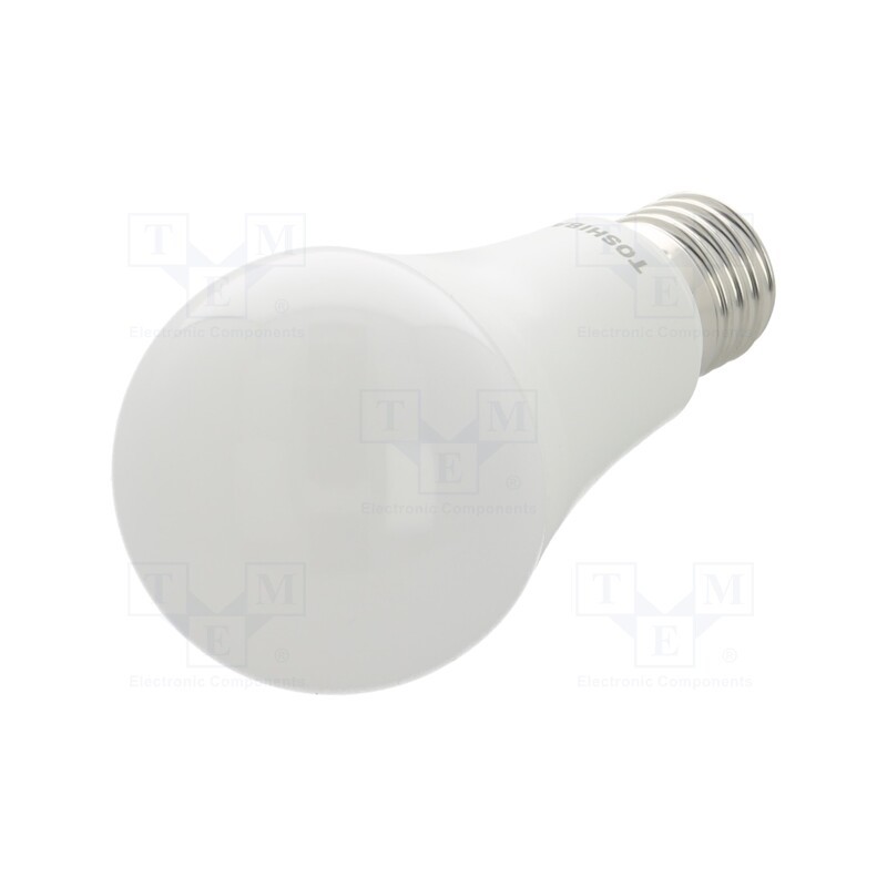 1 pcs x TOSHIBA LED LIGHTING - DELS-BLC4011B0AE21 - LED lamp, cool white, E27, 230VAC, 1055lm, 11W, 180°, 6500K