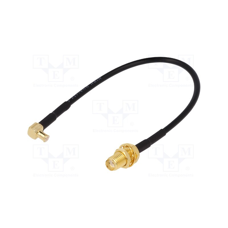1 pcs x SR PASSIVES - MCX-B/SMA-B-150 - Cable-adapter, MCX-B,SMA-B, -40÷85°C, 150mm