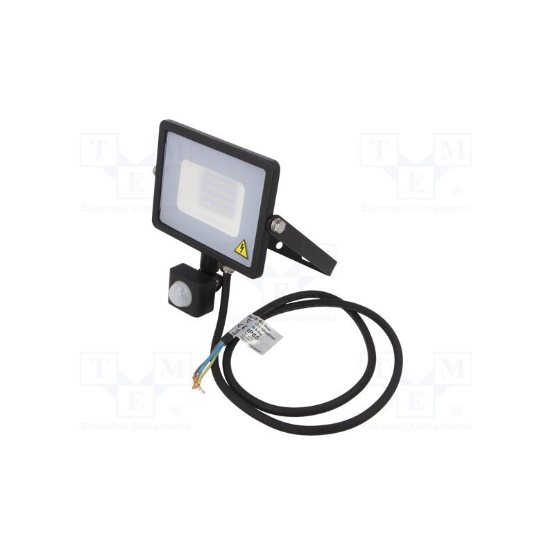 1 pcs x V-TAC - SKU 452 - Lamp: LED flood light, 220/240VAC, 20W, neutral white, 100°, 4000K