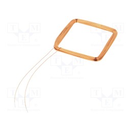 1 pcs x SR PASSIVES - CP-314UH-26-26-15 - Antenna, RFID, 125kHz, Body dim: 33x33x1.5mm, 314uH