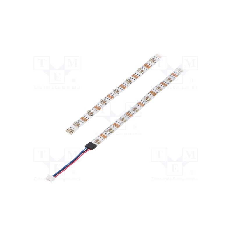 1 pcs x LUMEX - SMS-50007-30-N5R - LED tape, RGB, 5VDC, 120°, No.of diodes: 60, Dim: 504x6mm, 5mA