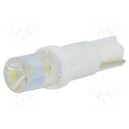 1 pcs x OPTOSUPPLY - OST05WG01GD-W5YKT5C1 - LED lamp, cool white, T5, Urated: 12VDC, 3lm, No.of diodes: 1, 0.24W