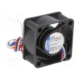 1 pcs x EBM-PAPST - 412/2 - Fan: DC, axial, 12VDC, 40x40x20mm, 10m3/h, 18dBA, slide bearing