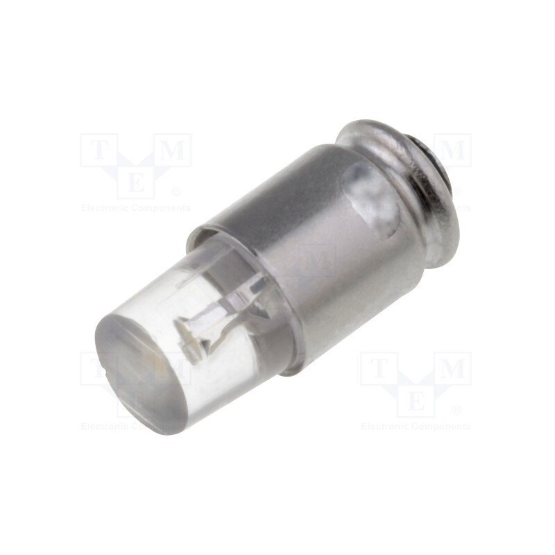 1 pcs x MARL - 205-993-23-38 - LED lamp, white warm, S5,7s, 24÷28VDC, No.of diodes: 1, -30÷75°C