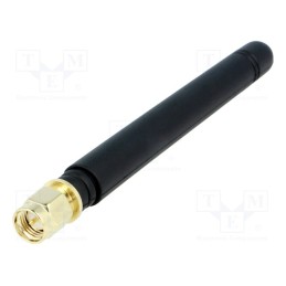 1 pcs x SR PASSIVES - GSM-ANT015-S - Antenna, GSM, 2dBi, linear, twist-on,vertical, 50Ω, male,SMA