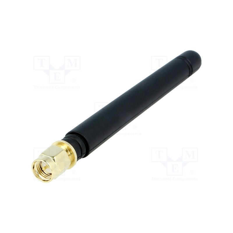 1 pcs x SR PASSIVES - GSM-ANT015-S - Antenna, GSM, 2dBi, linear, twist-on,vertical, 50Ω, male,SMA