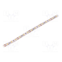 1 m x WISVA OPTOELECTRONICS - HH-S60F010-5630-12 NW WHITE PCB IP20 - LED tape, white neutral, 5630, 12V, LED/m: 60, 10mm, white 