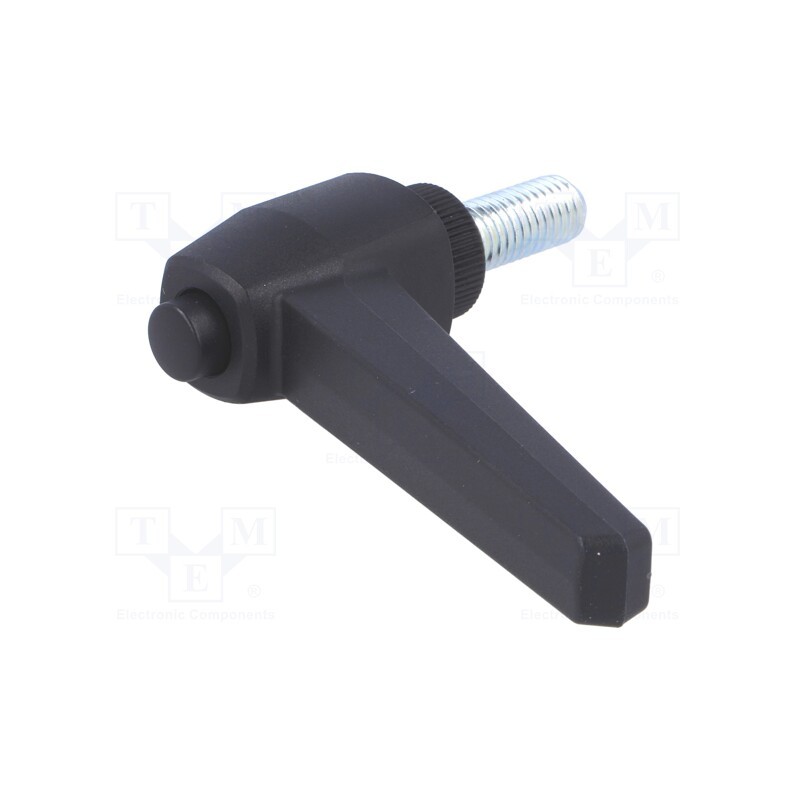 1 pcs x ELESA+GANTER - 142211 - Lever, adjustable, Thread len: 25mm, Lever length: 92mm
