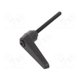 1 pcs x ELESA+GANTER - GN 101-14-M5-50-SW - Lever, adjustable, Thread len: 50mm, Lever length: 45mm