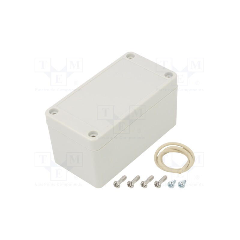 1 pcs x HAMMOND - RP1040 - Enclosure: multipurpose, X: 50mm, Y: 95mm, Z: 50mm, Ritec, light grey