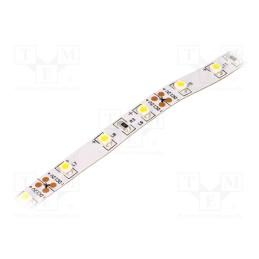 1 m x LUCKYLIGHT - LS-3528WW60RN-2 - LED tape, white warm, 3528, 12V, LED/m: 60, 8mm, IP20, 120°, 4.8W/m