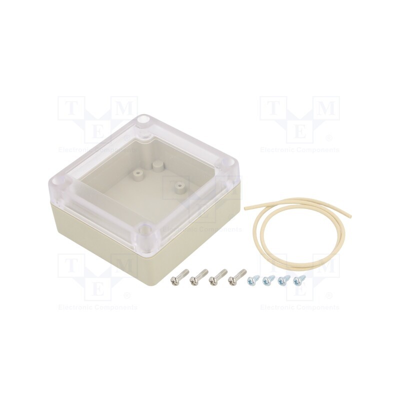 1 pcs x HAMMOND - RP1055C - Enclosure: multipurpose, X: 80mm, Y: 85mm, Z: 40mm, Ritec, ABS, IP65