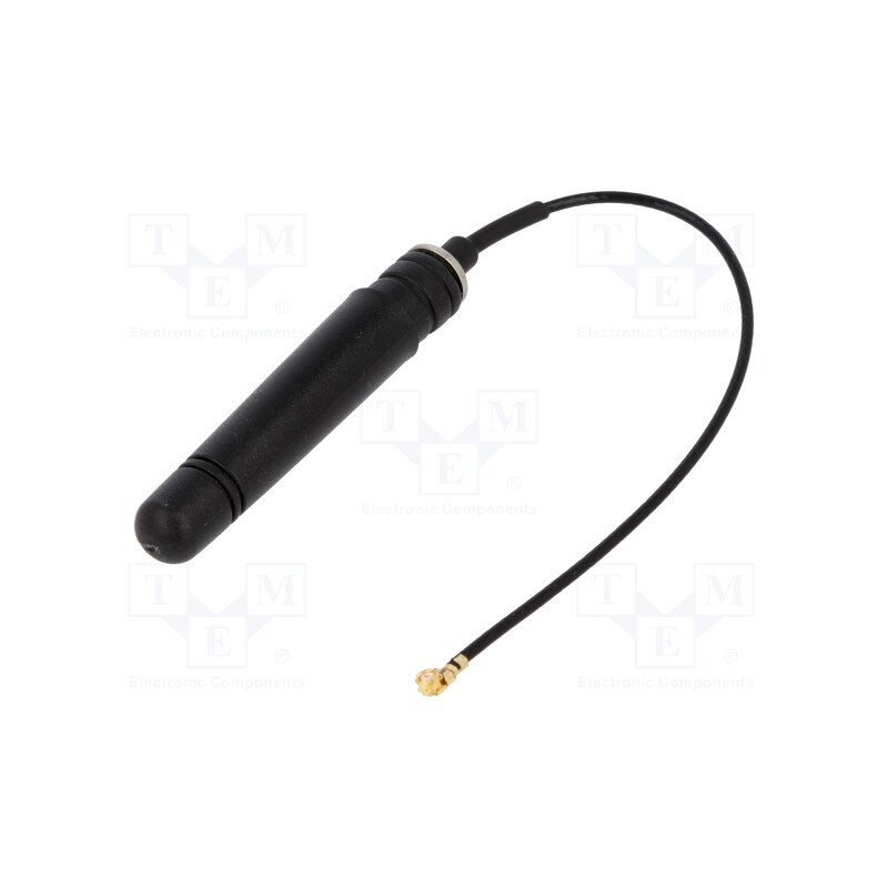 1 pcs x SR PASSIVES - GSM-ANT403-UFL - Antenna, GSM, 2dBi, linear, 50Ω, 824÷960MHz,1710÷1990MHz, -40÷85°C