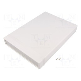 1 pcs x HAMMOND - 1598HSGY -AS - Enclosure: with panel, 1598, X: 200mm, Y: 40mm, Z: 280mm, ABS, grey