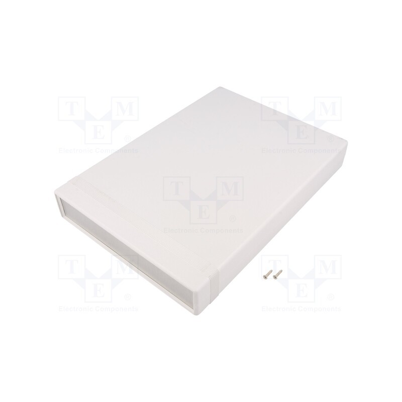 1 pcs x HAMMOND - 1598HSGY -AS - Enclosure: with panel, 1598, X: 200mm, Y: 40mm, Z: 280mm, ABS, grey