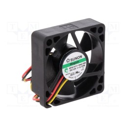 1 pcs x SUNON - MF35101V1-1000U-G99 - Fan: DC, axial, 12VDC, 35x35x10mm, 12.17m3/h, 28dBA, Vapo, 10000rpm