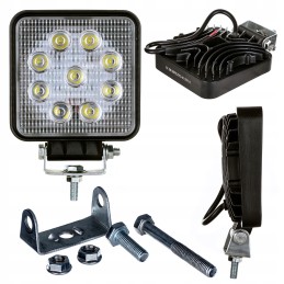 Halogen work lamp 27 LED 108W, set of 4