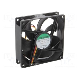 1 pcs x SUNON - PF92251B1-1000U-G99 - Fan: DC, axial, 12VDC, 92x92x25mm, 127.4m3/h, 46.1dBA, ball bearing