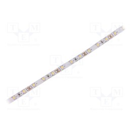 1 m x WISVA OPTOELECTRONICS - HH-S60F008-3528-12 WW WHITE PCB IP20 - LED tape, white warm, 3528, 12V, LED/m: 60, 8mm, white PCB,