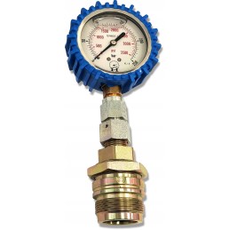 Pressure gauge for a tractor 0 250 bar, screwed socket