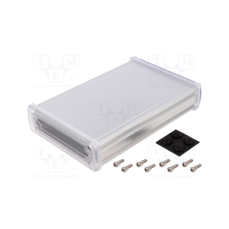1 pcs x GAINTA - ALUG704SR160-C -AS - Enclosure: multipurpose, X: 113.7mm, Y: 169mm, Z: 35.2mm, aluminium
