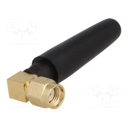 1 pcs x SR PASSIVES - WIFI-ANT401 - Antenna, WiFi, 2dBi, vertical, angular,twist-on, 50Ω, male,RP-SMA