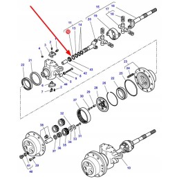 3815651m1 wet clutch o-ring 82 x 2