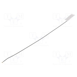 1 pcs x MOLEX - 204281-1300 - Antenna, Bluetooth,WiFi,ZigBee, 1.2dBi,2.3dBi, linear, 35x11mm