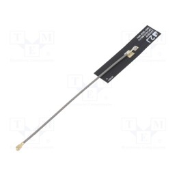 1 pcs x 2J - 2JF0301P-010MC137B-UFL_ TRALO - Antenna, BEIDOU,Galileo,GNSS,GPS,QZSS, 3.7dBi,3.9dBi,4dBi, U.FL