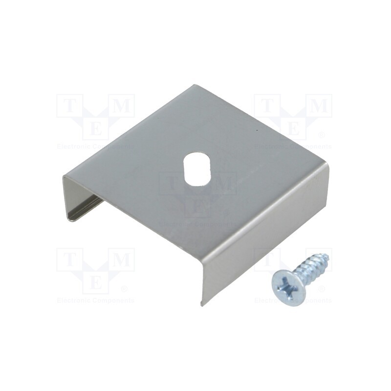 1 set x TOPMET - E4960019 -AS - Holder U7, natural, 2pcs, stainless steel, LINEA-IN20