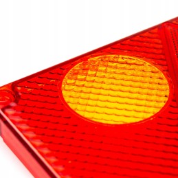 Left combined lamp shade W21L with a cross outline