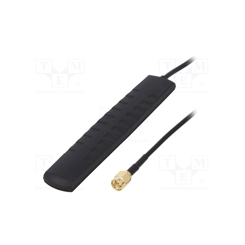 1 pcs x SR PASSIVES - GSM-ANT121 - Antenna, GSM, 2dBi, linear, for ribbon cable, 50Ω, 113x19.8x6.2mm