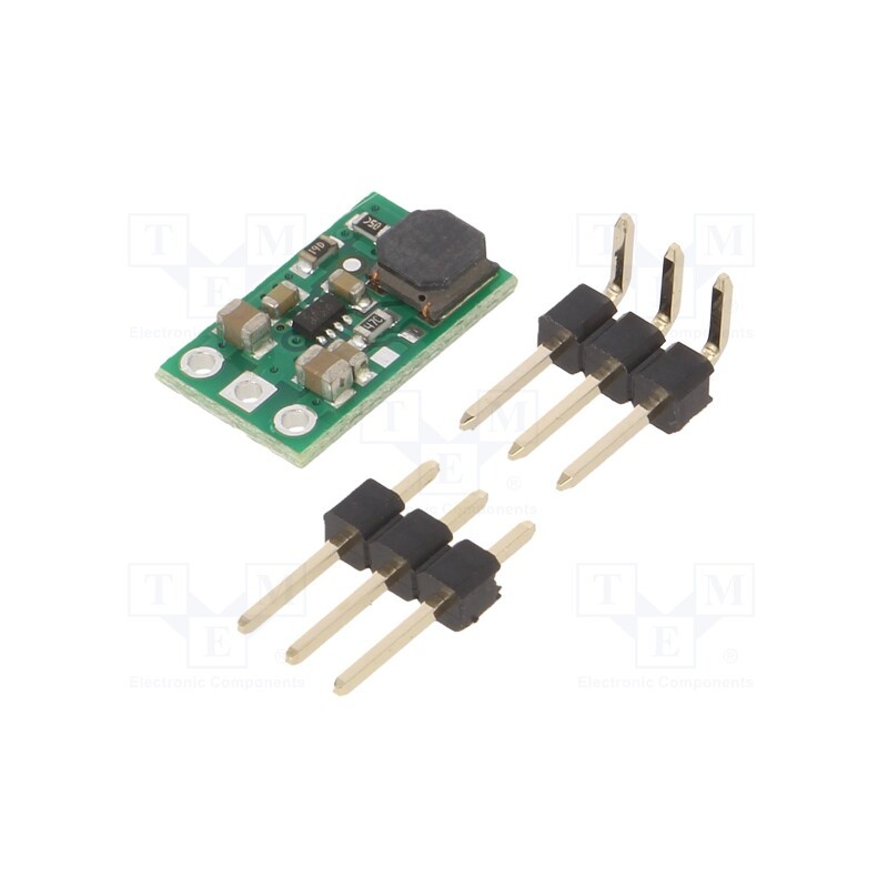 1 pcs x POLOLU - 15V STEP-UP VOLTAGE REGULATOR U3V16F15 - Converter: step up, Uout: 15V, Uin: 1.3÷16V, 85÷95%, 2A, Vstart: 2.7V