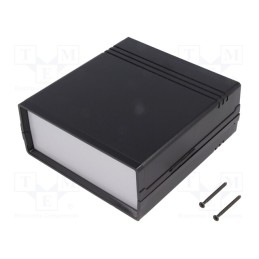 1 pcs x TEKO - 12.9 - Enclosure: with panel, CAB, X: 129mm, Y: 134mm, Z: 54mm, ABS, black