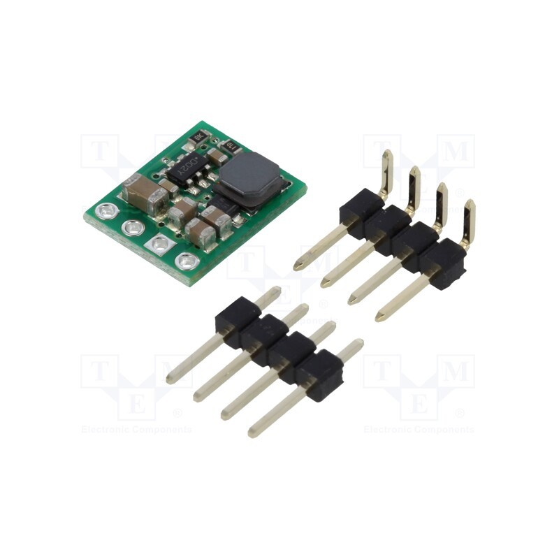 1 pcs x POLOLU - 12V, 600MA STEP-DOWN VOLTAGE REGULATOR - Converter: step down, Uout: 12V, Uin: 12.2÷50V, 600mA, 13x10mm
