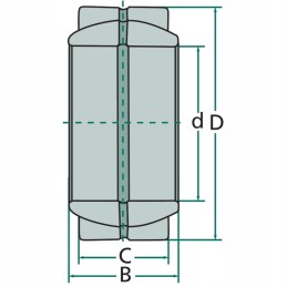 Fiat Granite transverse spherical bearing