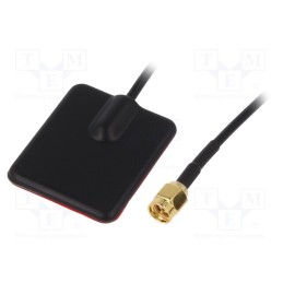 1 pcs x SR PASSIVES - GSM-ANT117 - Antenna, GSM, 2dBi, linear, for ribbon cable, 50Ω, 39.9x33.5x5.5mm