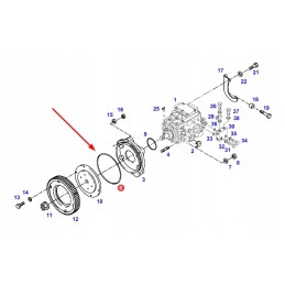 X549015066000 injection pump o-ring