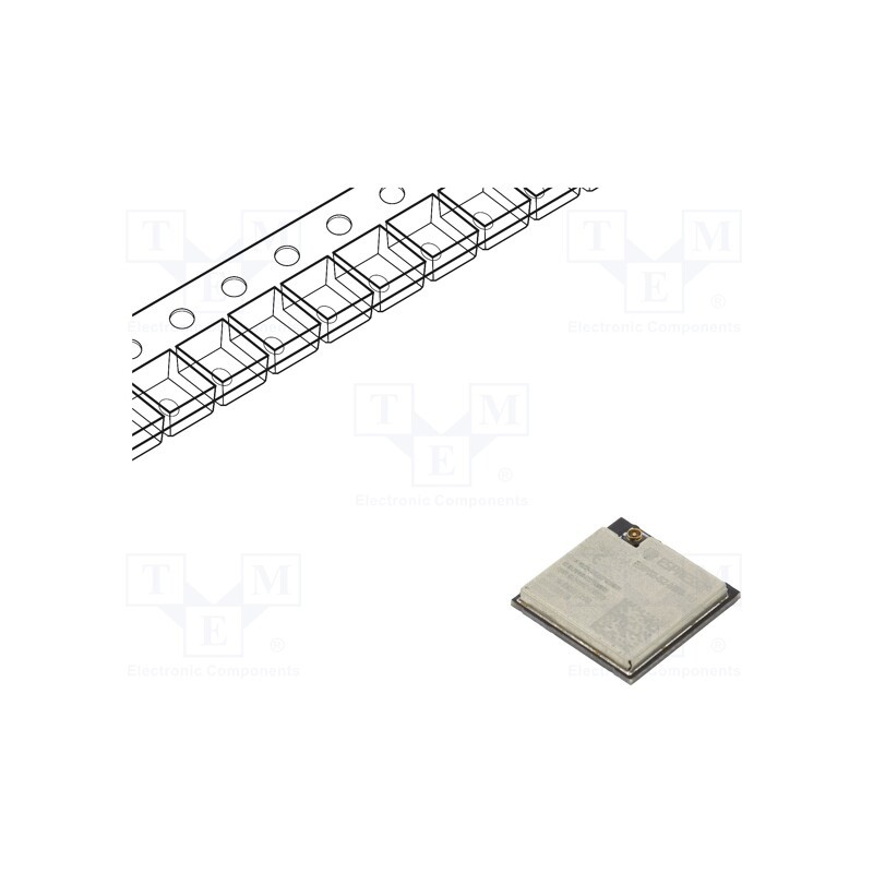 1 pcs x ESPRESSIF - ESP32-S2-MINI-1U-N4 - Module: IoT, WiFi, external, SMD, 15.4x15.4x2.4mm, I-PEX (u.FL)