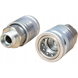 Pressure gauge 400 bar, quick connector, Euro M18 socket